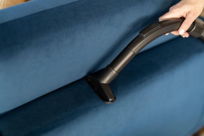 Пилосос Gorenje мішковий, 850Вт, конт пил -3л, HEPA, телескоп трубка, бронзовий