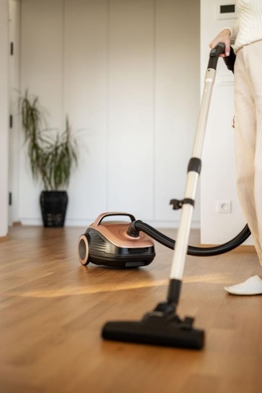 Пилосос Gorenje мішковий, 850Вт, конт пил -3л, HEPA, телескоп трубка, бронзовий