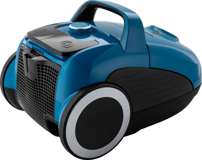 Пилосос Gorenje мішковий, 750Вт, конт пил -3л, HEPA, телескоп трубка, синій