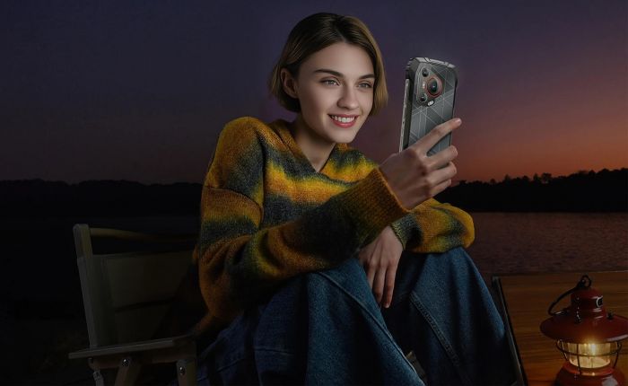 Смартфон Blackview BL7000 5G, 6.78" 8/256ГБ, 2SIM, 7500мА•год, чорний UA (з нічним баченням)