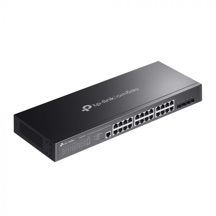 Комутатор TP-LINK SG3428X-M2 24x2.5GE, 4xSFP+, Керований L2