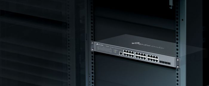 Комутатор TP-LINK SG3428X-M2 24x2.5GE, 4xSFP+, Керований L2