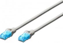 Патч-корд 2E CAT 5e, UTP, 7м, 26AWG, RJ45, 7/0.16, Cu, LSZH, сірий