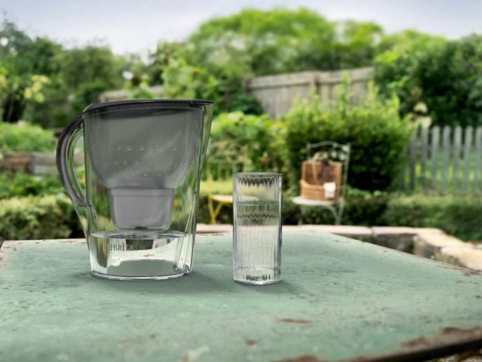 Фільтр-глечик Brita Marella XL Memo MXPro 3.5л (2л очищеної води) з фільтр-картриджем, сірий