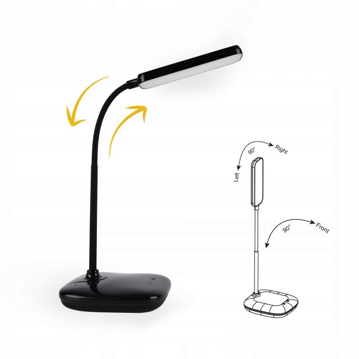 Лампа настільна OSRAM Panan DISK SQ 12W 3000К 4000К 6500К з димером, білий