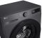 Прально-сушильна машина LG фронтальна, 9(5)кг, 1200, A, пара, 48см, дисплей, пара, інвертор, чорний