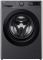 Прально-сушильна машина LG фронтальна, 9(5)кг, 1200, A, пара, 48см, дисплей, пара, інвертор, чорний