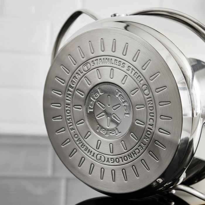 Каструля Tefal Minis, з кришкою,1л, нержавіюча сталь, скло