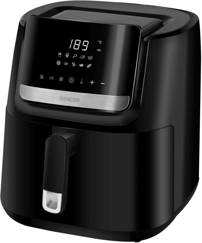 Мультипіч Sencor Vita, 1600Вт, чаша-6.5л, сенсорне керув., 8 програм, метал/пластик, чорний