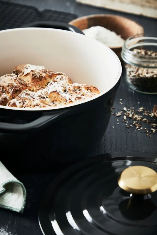 Каструля Tefal Air, з кришкою, 3.1л, алюміній, чорний