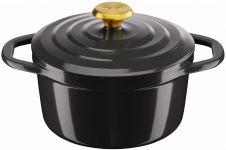 Каструля Tefal Air, з кришкою, 3.1л, алюміній, чорний