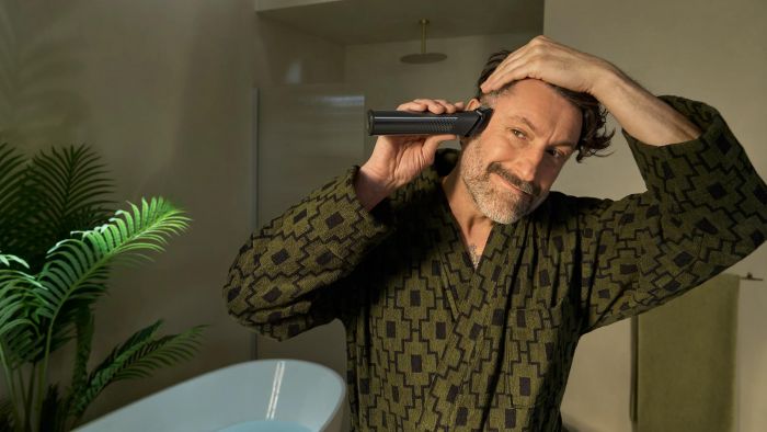 Тример Philips Series 9000, для обличчя, голови, тіла, акум., насадок-25, сталь, чорний