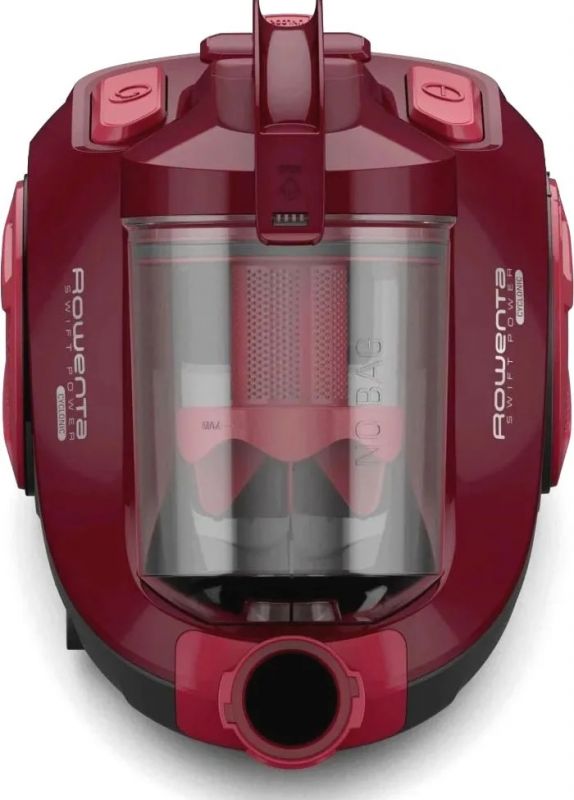 Пилосос Rowenta контейнерний Compact Power Cyclonic, 750Вт, конт пил -1.2л, НЕРА, червоний