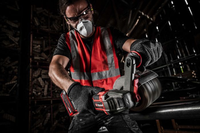 Шліфмашина щіткова акумуляторна Einhell Professional TP-BR 18/32 Li BL - Solo 100мм 18В 900-3200об/хв D120мм 2.29кг без АКБ та ЗП