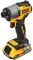 Шурупокрут ударний акумуляторний DeWalt XR Li-Ion PowerStack 18В 1х1.7А·год 192Нм 3200об/хв 4200уд/хв кейс 0.88кг без ЗП