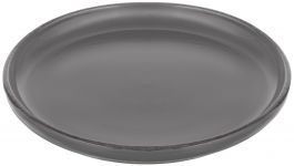 Тарілка десертна ARDESTO Lazio, 20.5см, кераміка, сірий темний
