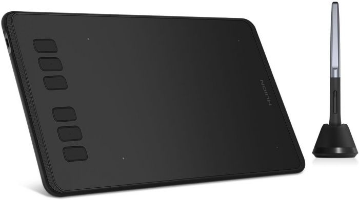 Графічний планшет Huion 6.3"x3.9" H640P, microUSB, чорний