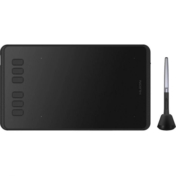 Графічний планшет Huion 6.3"x3.9" H640P, microUSB, чорний