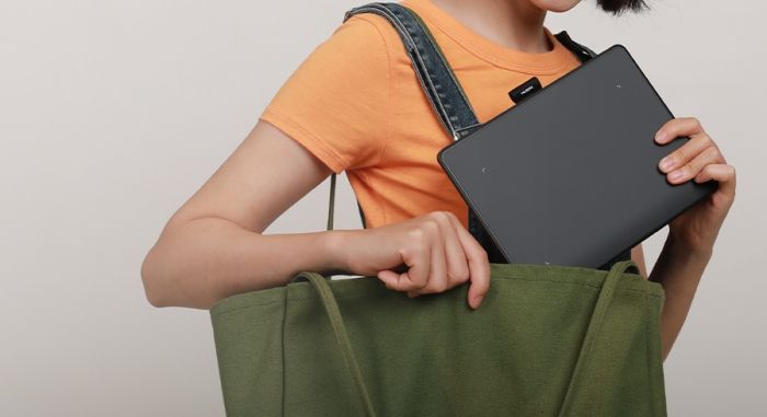 Графічний планшет Huion 6.3"x3,9" Inspiroy Frego S, BT, USB-C, чорний