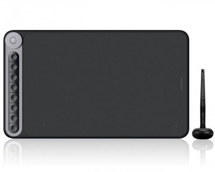 Графічний планшет Huion 10.5"x6.5" Q620M, USB-C, чорний