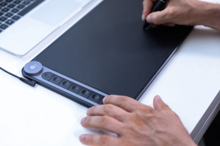 Графічний планшет Huion 10.5"x6.5" Q620M, USB-C, чорний