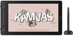 Графічний монітор Huion 13,3" Kamvas 13 G3, DP, USB-C, чорний