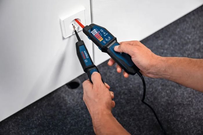 Тестер напруги Bosch Professional GVT 1000-15 0-1000В 2AAх1.5В
