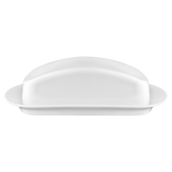 Маслянка ARDESTO, 20.3х12.7х6.4см, порцеляна, білий