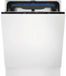 Посудомийна машина Electrolux вбудована, 14компл., D, 60см, дисплей, інвертор, 3й кошик, чорний