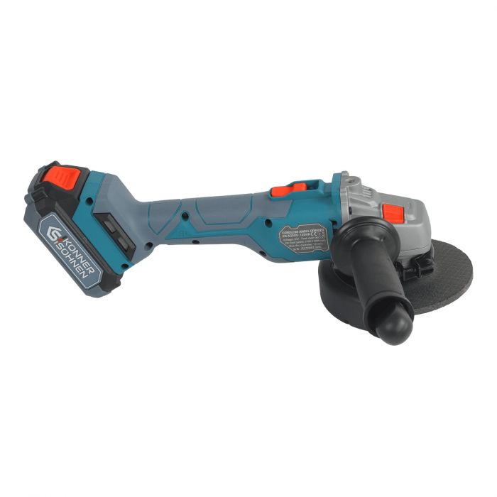 Набір із трьох акумуляторних інструментів Konner&Sohnen KS RHAGD 20V SET 3 20В дриль, шліфмашина кутова, перфоратор, швидкий ЗП 4.5А акб 2х4А·год сумка 7.5кг