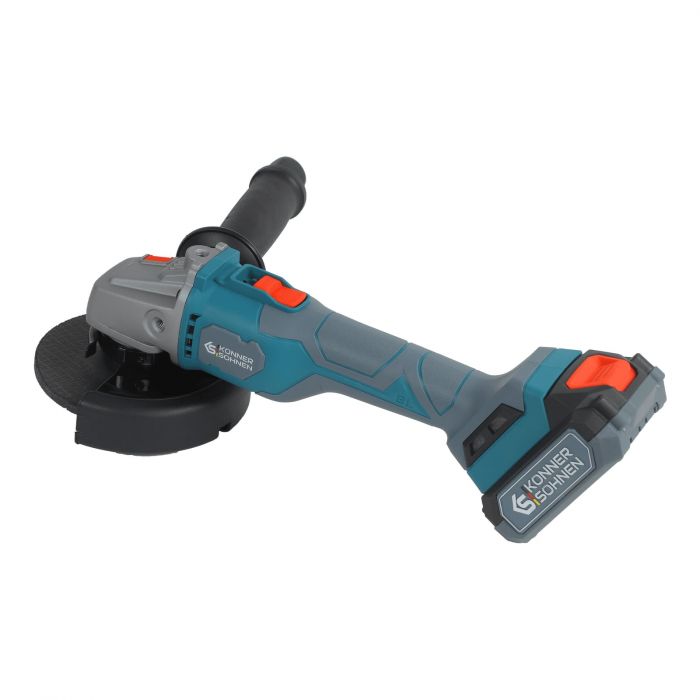 Набір із трьох акумуляторних інструментів Konner&Sohnen KS RHAGD 20V SET 3 20В дриль, шліфмашина кутова, перфоратор, швидкий ЗП 4.5А акб 2х4А·год сумка 7.5кг