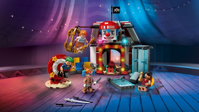 Конструктор LEGO ONE PIECE Цирковий намет клоуна Баґґі