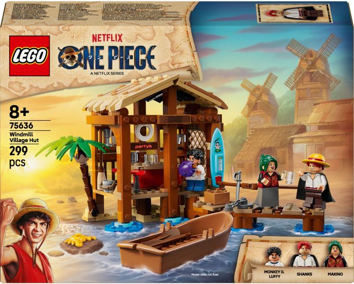 Конструктор LEGO ONE PIECE Хатина у Селищі Вітряків