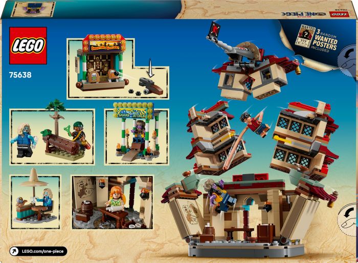 Конструктор LEGO ONE PIECE Битва в Арлонґ-парку