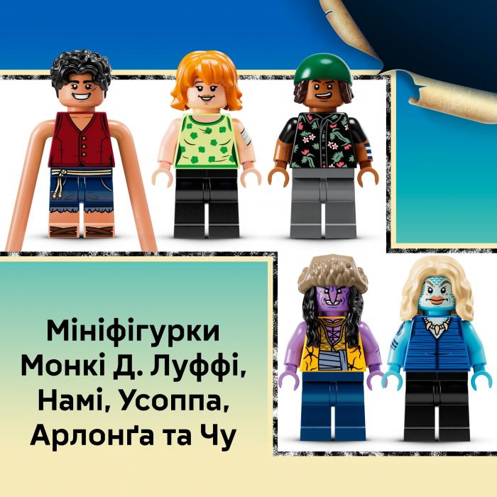 Конструктор LEGO ONE PIECE Битва в Арлонґ-парку