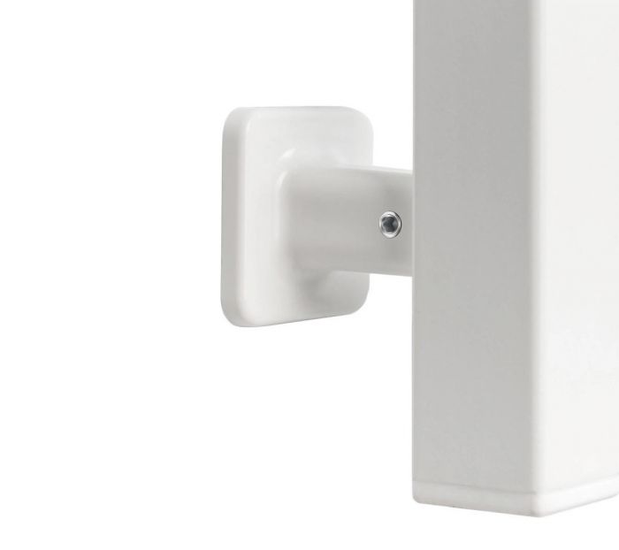 Рушникосушка Navin електрична Avalon, 800х480х104мм, таймер-регулятор, сталь, білий, ліве підключення