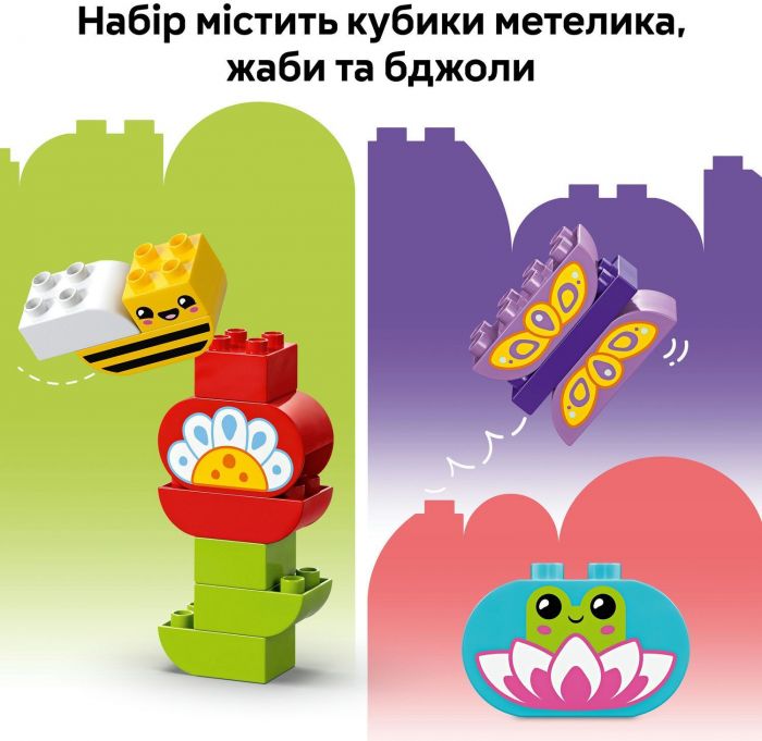 Конструктор LEGO DUPLO Town Творчий сад і квіти