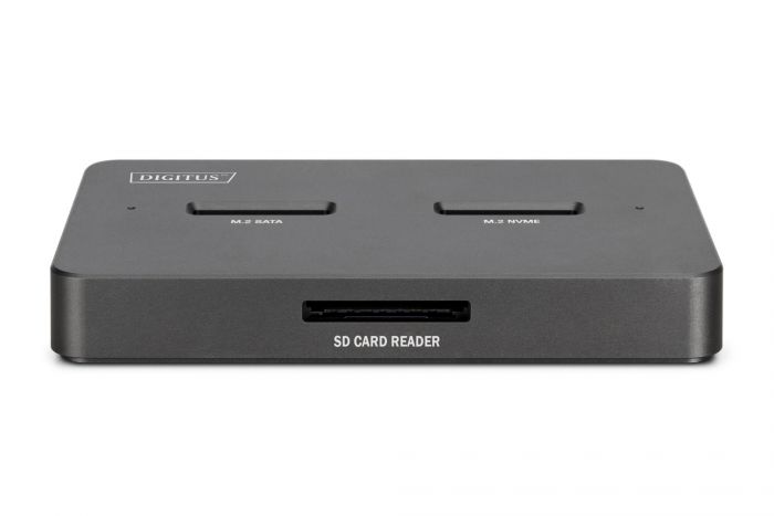 Док-станція DIGITUS USB-C > 2xSATA SSD/SD