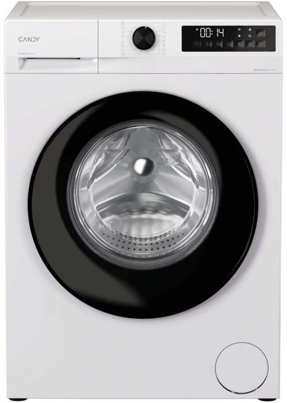 Пральна машина Candy фронтальна, 8кг, 1400, A+++, 59см, дисплей, пара, інвертор, білий