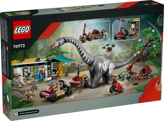 Конструктор LEGO Jurassic World Місія з відстеження раптора і титанозавра