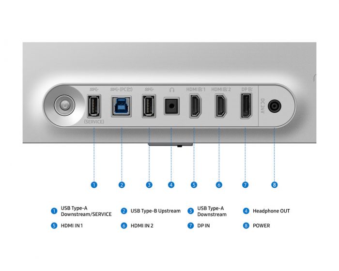 Монітор Samsung 27" Odyssey OLED G6 G60SF HDMI, DP, USB, MM, OLED, 2560x1440, 500Hz, 0,3ms