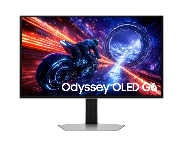 Монітор Samsung 27" Odyssey OLED G6 G60SF HDMI, DP, USB, MM, OLED, 2560x1440, 500Hz, 0,3ms