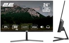 Монітор 2E 23.8" D2425B D-Sub, HDMI, MM, IPS, 100Hz, FreeSync