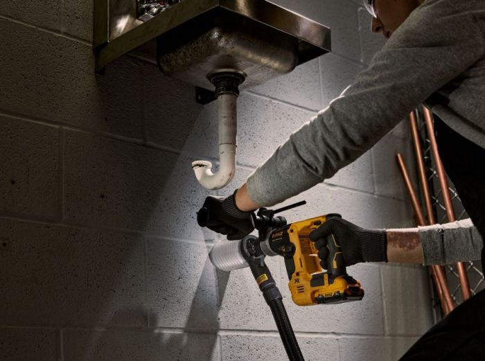 Перфоратор акумуляторний DeWalt SDS PLUS 12В XR 1.1Дж 0-910об/хв 0-4280уд/хв 2 режими 1.7кг без АКБ та ЗП