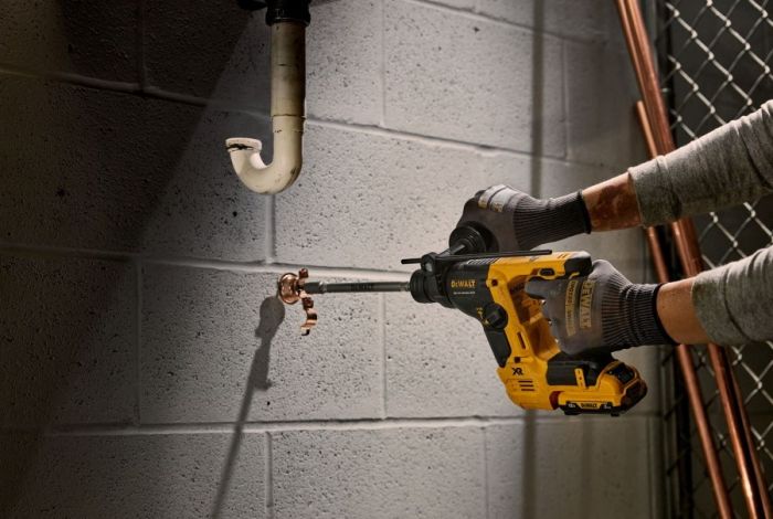 Перфоратор акумуляторний DeWalt SDS PLUS 12В XR 1.1Дж 0-910об/хв 0-4280уд/хв 2 режими 1.7кг без АКБ та ЗП