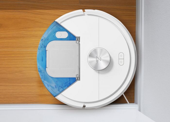 Робот-пилосос Roborock Q7 TF, h=9.9см, вологе прибирання, конт пил -0.4л, автон. робота до 150хв, Wi-Fi, білий