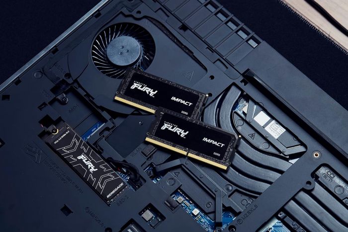 Пам'ять ноутбука Kingston DDR5 32GB KIT (16GBx2) 6000 FURY Impact XMP