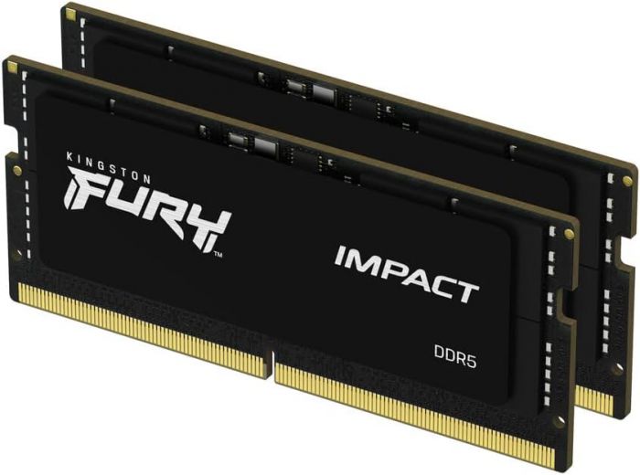 Пам'ять ноутбука Kingston DDR5 32GB KIT (16GBx2) 6000 FURY Impact XMP