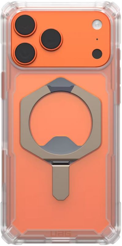 Чохол UAG для iPhone 17 Pro Max, Plasma XTE MagSafe, Clear/Titanium