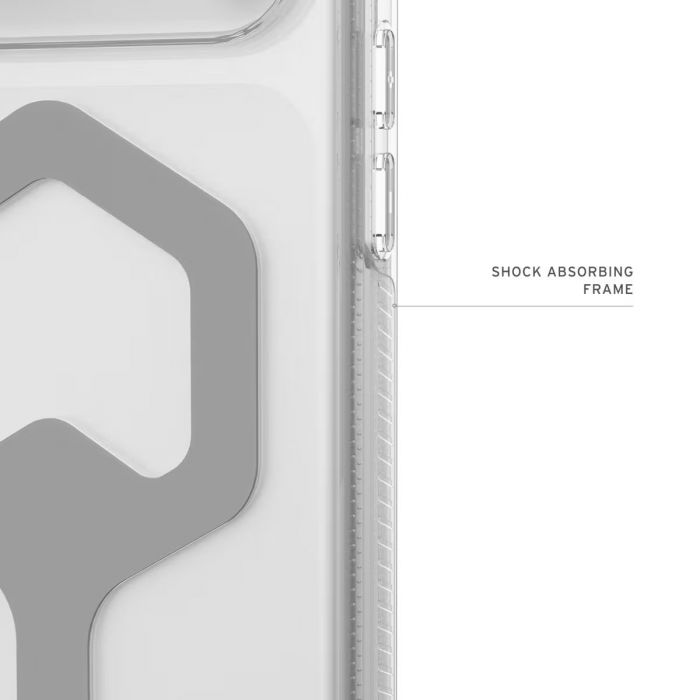 Чохол UAG для iPhone 17 Pro Max, Plyo MagSafe, Ice/Silver